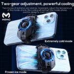Memo Super Cool DLA7 Two-Gear Adjustment Gaming Phone Cooler With RGB - Image 3