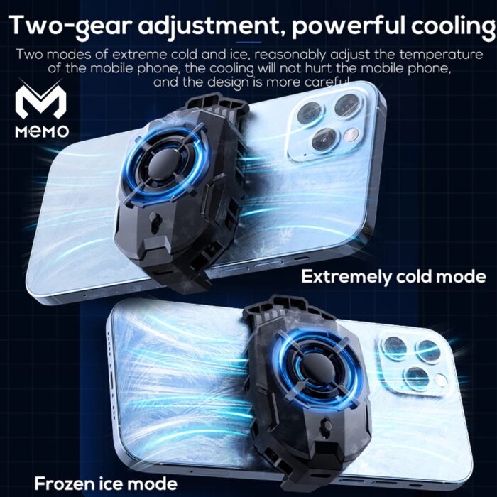 Memo Super Cool DLA7 Two-Gear Adjustment Gaming Phone Cooler With RGB - Image 3