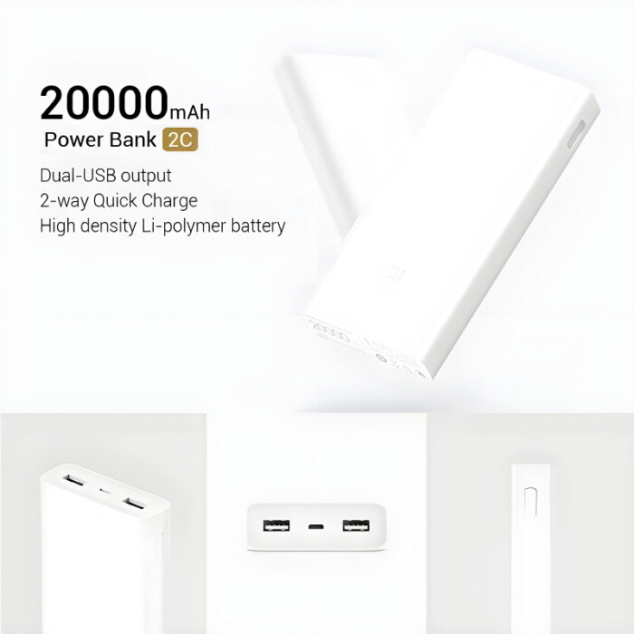 DN-1-1-1.jpg High-Capacity 20000mAh Portable Fast Charging Powerbank With Dual USB Outputs - Image 1