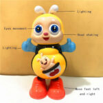 Swing and Sing Bee Toy with LED Lights A Fun and Educational Toy for Toddlers - Image 7