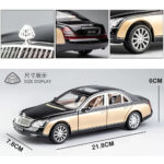 1:24 Maybach 62S Classic Alloy Die-Cast Model Car With Sound And Light - Image 5