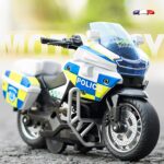 1:14 Friction Powered Alloy Die-Cast Motorbike With Cool Lights Effects And Music