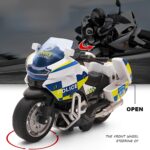 1:14 Friction Powered Alloy Die-Cast Motorbike With Cool Lights Effects And Music - Image 10