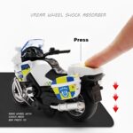 1:14 Friction Powered Alloy Die-Cast Motorbike With Cool Lights Effects And Music - Image 9