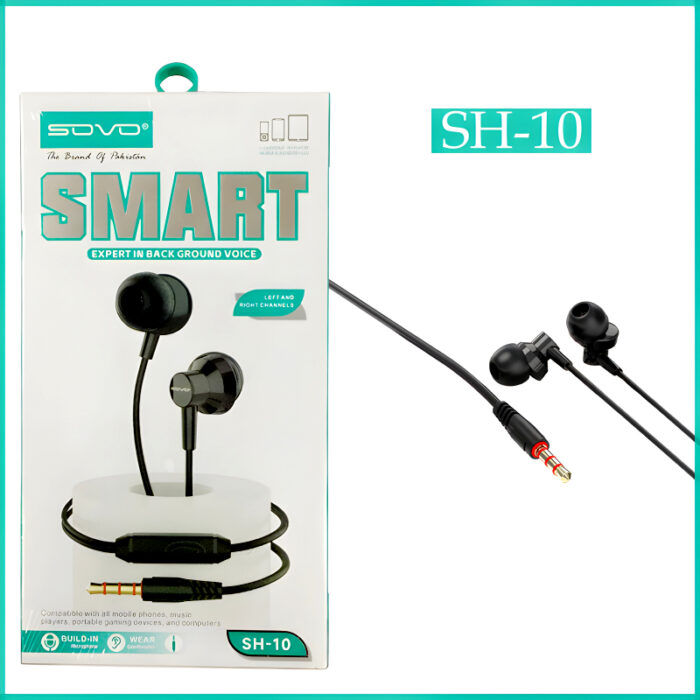 SOVO SH-10 SMART High Fidelity Sound Quality Handsfree - Image 1