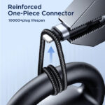 JoyRoom S-A18 3-in-1 Fast Charging and Data Cable – USB-A to Lightning, Type-C, and Micro, 3.5A - Image 12