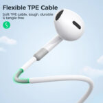 Joyroom JR-EW01 Sonic Fit 3.5mm Wired Earphones with HD Audio and Long-Lasting Comfort - Image 2