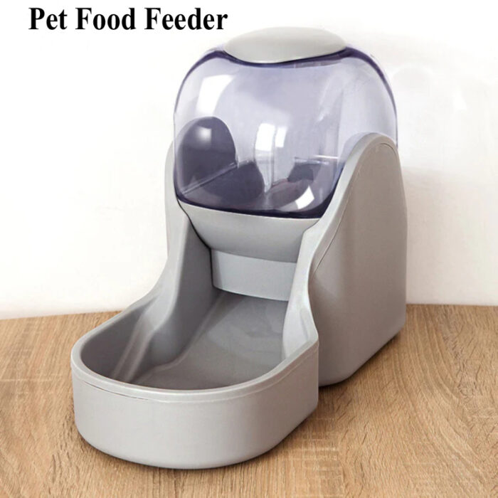 Automatic Pet Food Feeder With Large Capacity And Anti-Overturning - Image 1