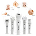 Kemei KM-2199 Multi-Functional Rechargeable Epilator: 5-In-1 Beauty Tools Kit For Women - Image 16