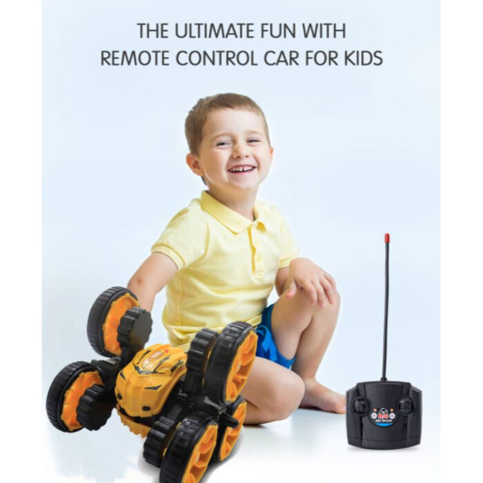 RC Stylish High Speed 360 Degree Rotatable Off-Road Stunt Flex Car - Image 8