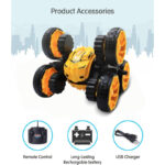 RC Stylish High Speed 360 Degree Rotatable Off-Road Stunt Flex Car - Image 2