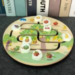 Montessori Fruit Maze & Assemble Wooden Puzzle Set For Toddlers - Image 5