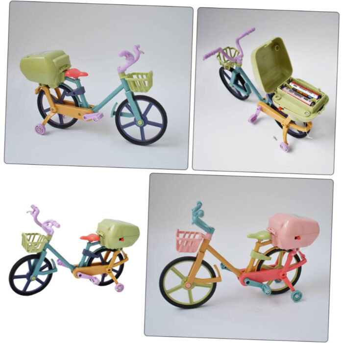 Simulation Glowing Electric Bike Toy With Dynamic Music And Self Driving Feature - Image 8