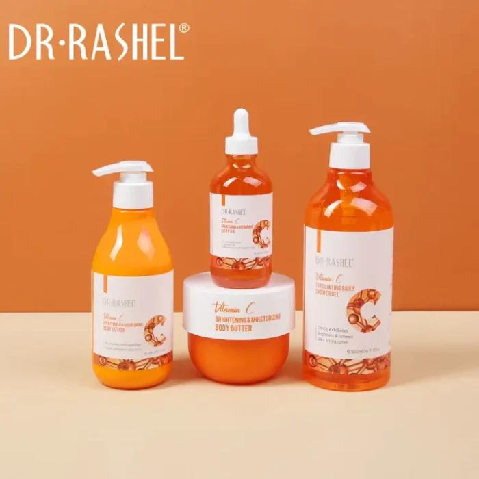 Dr.Rashel Vitamin C Brightening & Nourishing 4-Pieces Body Care Set Gift Box Body care set - Image 3