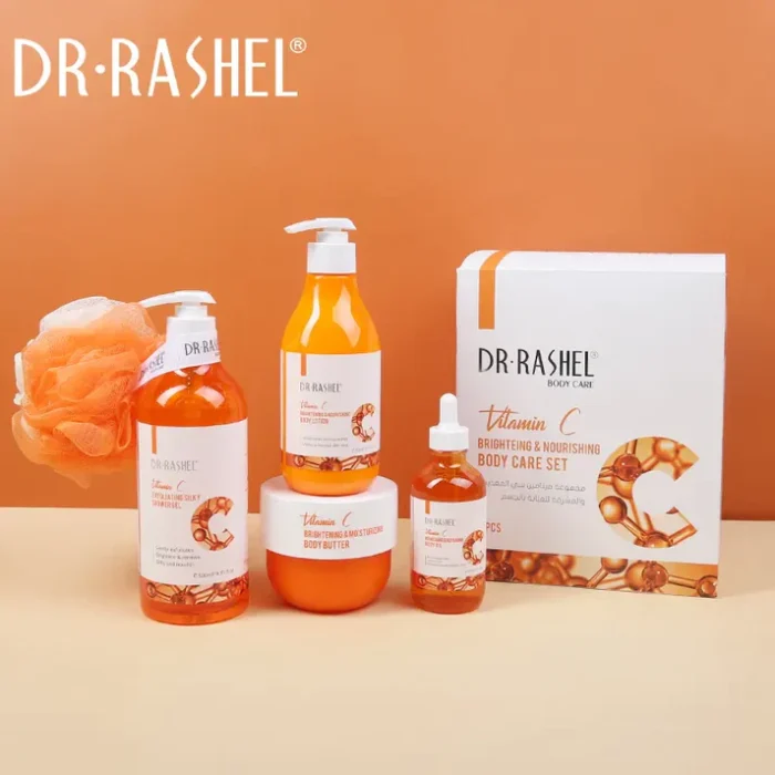 Dr.Rashel Vitamin C Brightening & Nourishing 4-Pieces Body Care Set Gift Box Body care set - Image 1