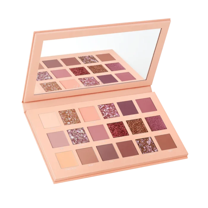 HUDA Beauty Nude Eyeshadow Palette (18 Colors Eyeshadow Palette) - Image 6