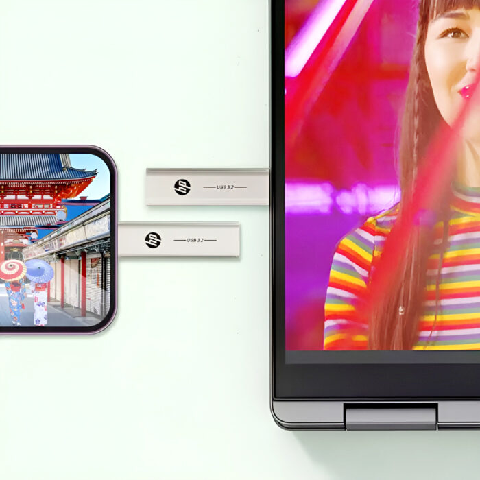 HP x796C USB 3.2 Type-C & USB-A Dual Connector OTG Flash Drive with 32GB, 64GB, or 128GB Capacity - Image 2