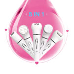 Kemei KM-2199 Multi-Functional Rechargeable Epilator: 5-In-1 Beauty Tools Kit For Women - Image 18