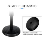Pack of 2 Professional-Grade Vocal Microphone Stands for Broadcasting and Recording - Image 8