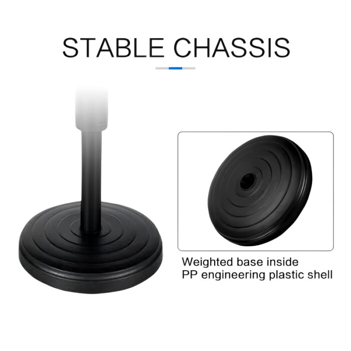 Pack of 2 Professional-Grade Vocal Microphone Stands for Broadcasting and Recording - Image 8