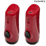 Pack Of 2 SD-8670 Portable Super Bright USB Rechargeable Multifunction Flashlights - Image 10