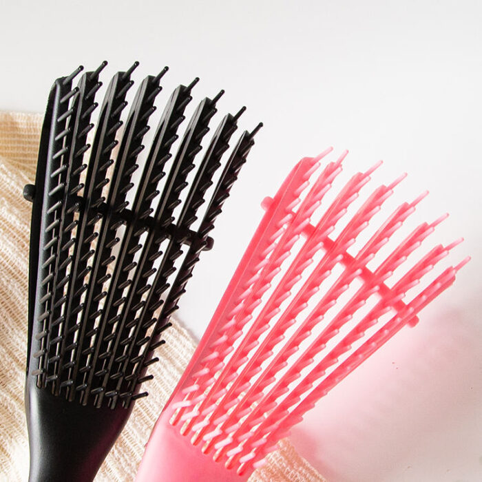 Hair Brush Scalp Massage Hair Comb Detangling Brush for Curly Hair Brush Wet Curly Hairbrush Women(random color) - Image 7