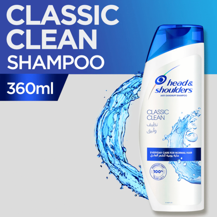 Head & Shoulders Classic Clean  Anti-Dandruff Shampoo  360ml - Image 1