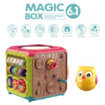 6 In 1 Educational Magic Box Hexahedral Drum Baby Toy
