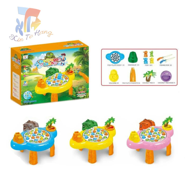Magnetic Fishing Musical Game Toy Set - Image 1
