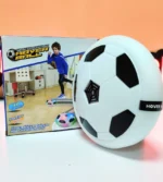 Hover Ball with Lights Air Floating Soccer Toy with LED Lights and Foam Bumper, Indoor Games for Kids