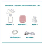 Powerful And Comfortable BPA-Free Electric Breast Pump With Strong Suction For Clean And Thorough Milk Extraction - Image 6