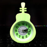 Mini Guitar-Shaped Desk Alarm Clock with Quartz Movement - Image 10