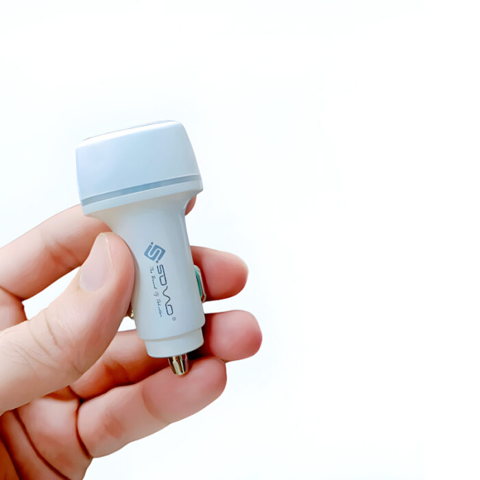 SOVO SCR-420 ROADES 3.1A Dual Ports Fast Car Charger with Android, Type-C, & Lightning Cable - Image 4