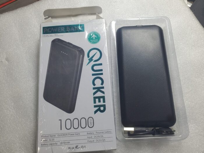 Quickar Power bank 10,000 mah - Image 1