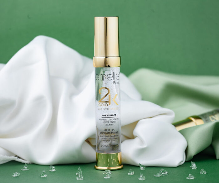 Emelie Paris 24K Gold Age Perfect Makeup+Skincare Primer (30ml) - Image 6