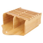 Kitchen Wooden Mini Spoon Holder And Bamboo Chopstick Basket - Image 10