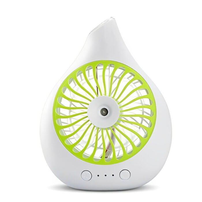 2 In 1 Multi-Functional Rechargeable Desktop Spray Fan With Humidifier - Image 1