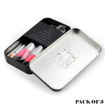 Pack Of 3 Cute Mini Hello Kitty 7PCS Makeup Brush Kit - Image 8