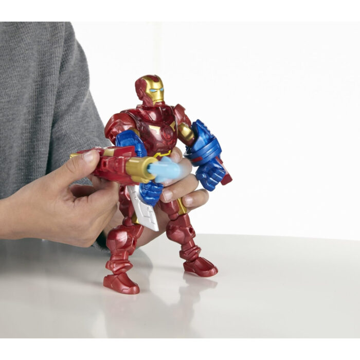 Superhero Mashers Electronic Iron Man Assemble Figure Toy - Image 5