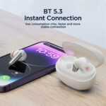 JOYROOM JR-BB1 TWS 4-MIC Earbuds With Bluetooth 5.3, Active Noise Cancelling, ENC Microphone, and Hands-Free Audio - Image 4