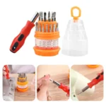 Universal Precision Screwdriver Bit Set | Multi tool Screw driver Kit Maintenance Repair Tool 31 in 1 - Image 5