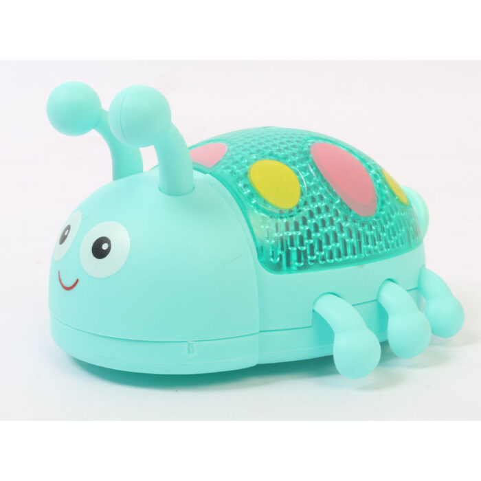 Pack Of 2 Luminescent Ladybug Charming Wind-Up Toys With Magical Lights - Image 2