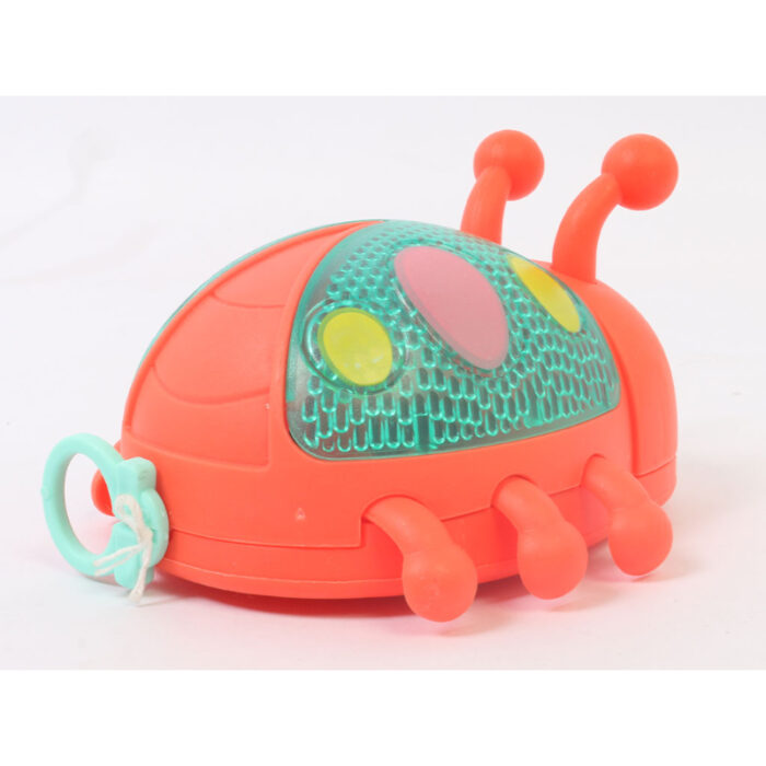 Pack Of 2 Luminescent Ladybug Charming Wind-Up Toys With Magical Lights - Image 4