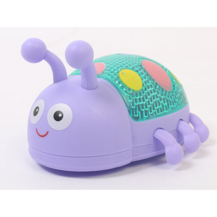 Pack Of 2 Luminescent Ladybug Charming Wind-Up Toys With Magical Lights - Image 5