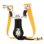 The Ultimate Slingshot Lot Imported Full Stainless Steel Body Laser Slingshot with Flat Rubber Band (Random design) - Image 8