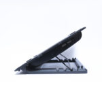 Portable And Powerful Dual Fan Laptop Cooling Pad With Adjustable Stand And LED Backlit - Image 4