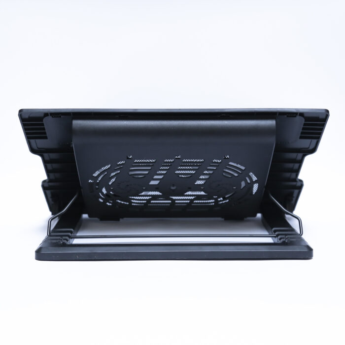 Portable And Powerful Dual Fan Laptop Cooling Pad With Adjustable Stand And LED Backlit - Image 6