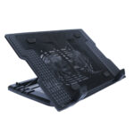 Portable And Powerful Dual Fan Laptop Cooling Pad With Adjustable Stand And LED Backlit - Image 2