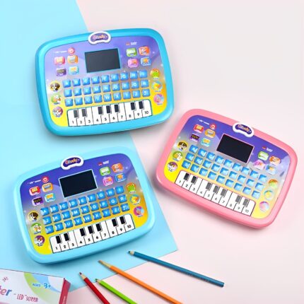 26 English Words Kids Learning Educational Tablet With Led Screen