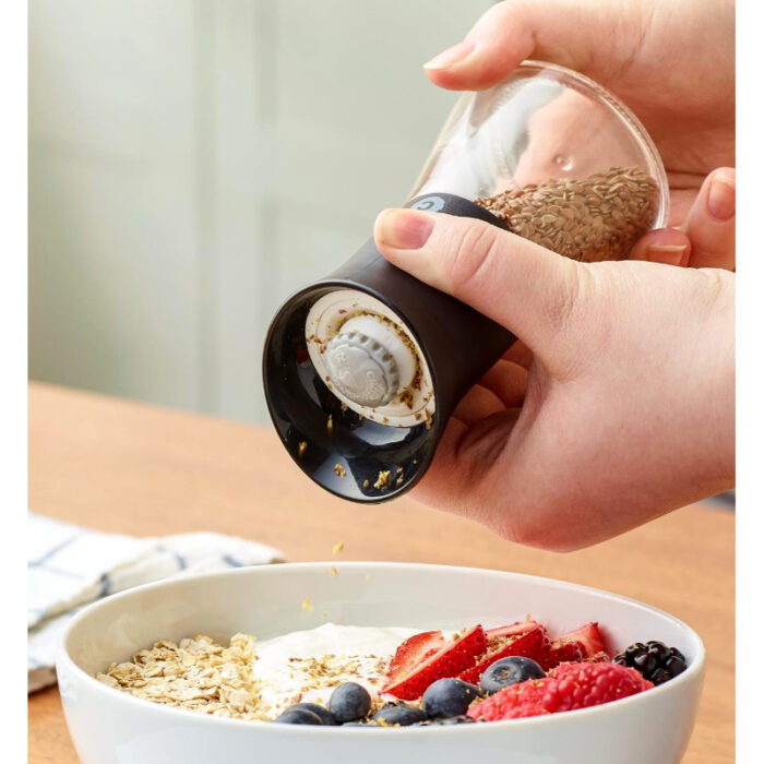 Classic Best Quality Glass Base Pepper Grinder - Image 1